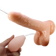 Carregar imagem no visualizador da galeria, Vibrador com função de ejacular - 19.3 cm - Baile
