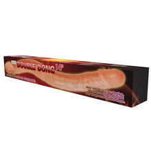 Carregar imagem no visualizador da galeria, Dildo realistíco duplo bege - 39.5 cm - Double dong 14" - Baile
