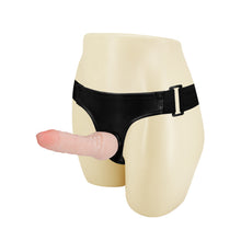 Carregar imagem no visualizador da galeria, Strap-on com dildo realista removível - 16,3cm - Ultra cyberskin penis - Baile
