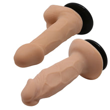 Carregar imagem no visualizador da galeria, Strap-on com dois dildos realistas - 11 e 11.5cm - Jessica - Baile
