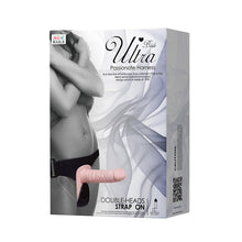 Carregar imagem no visualizador da galeria, Strap-on duplo com vibração - 18 cm - Ultra passionate harness - Baile
