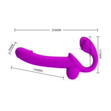 Carregar imagem no visualizador da galeria, Strap-on duplo com ejaculador - Kelpie - Pretty Love
