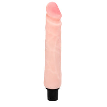 Carregar imagem no visualizador da galeria, Vibrador realístico multivelocidade - 26 cm - Bege -  The Realistic Cock - Baile
