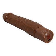 Carregar imagem no visualizador da galeria, Vibrador realístico castanho - 22.3cm - Osric - Pretty Love
