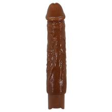 Carregar imagem no visualizador da galeria, Vibrador realístico castanho - 23.8cm - Rufus - Pretty Love
