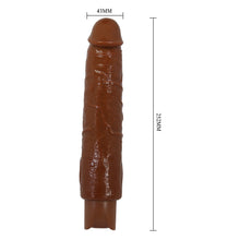 Carregar imagem no visualizador da galeria, Vibrador realístico castanho - 25.2 cm - Soren - Pretty Love
