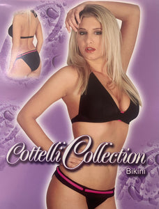 Biquíni - Preto e Rosa - Cottelli Collection