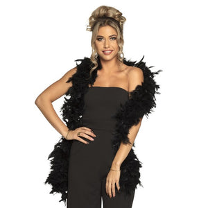 Boa de plumas - Feberboa - Preto - Cottelli Collection