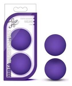 Bolas vaginais - Double O Advanced Kegel Balls - Roxo