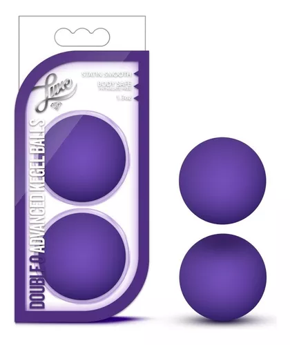 Bolas vaginais - Double O Advanced Kegel Balls - Roxo