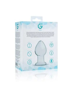 Plug anal em vidro - Handmade glass butt plug - No.26 - Gildo