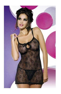 Camisa de noite e tanga - Liana Chemise - Obsessive