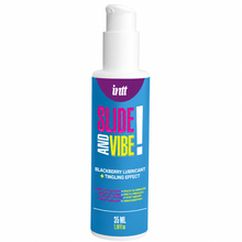 Carregar imagem no visualizador da galeria, Gel estimulante com efeito vibratório - Amora - Slide and vibe! - 35ml - INTT
