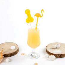 Carregar imagem no visualizador da galeria, Chupa de goma em forma de pénis - com 7.3% de álcool - Piña Colada - Secret Play
