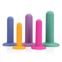 Carregar imagem no visualizador da galeria, Conjunto 5 dilatadores vaginais - Silicone dilator set - Loveline
