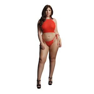 Conjunto de 2 peças - Vermelho - Le Désir