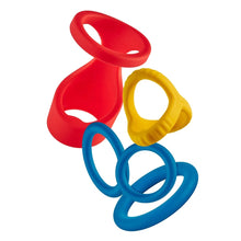 Carregar imagem no visualizador da galeria, Conjunto de 5 anéis para o pénis e testículos - Long play love set - Love Signal
