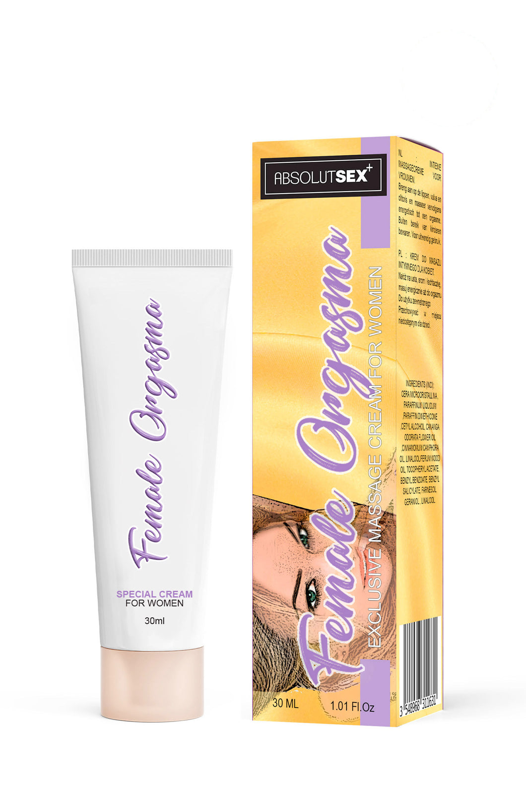 Creme estimulante feminino - Female Orgasma - 30ml - RUF