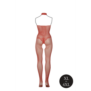 Bodystocking - Vermelho - Plus Size - Le Désir