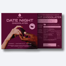 Carregar imagem no visualizador da galeria, Chocolate afrodisíaco negro com morangos + jogo verdade ou consequência
