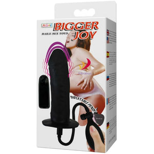 Dildo insuflável com vibração - Bigger Joy - Baile
