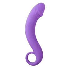 Carregar imagem no visualizador da galeria, Dildo - Curved Dong - Roxo - 17,5cm - EasyToys
