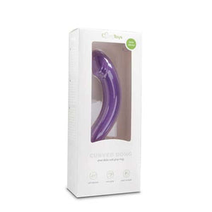 Dildo - Curved Dong - Roxo - 17,5cm - EasyToys