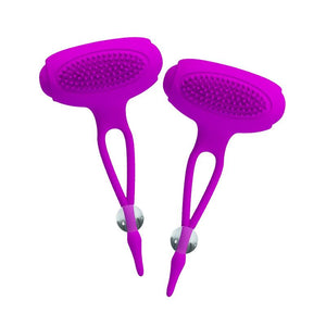 Estimuladores de mamilos com vibração -Rosa- Bancroft - Pretty Love