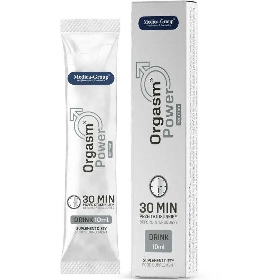 Estimulante sexual - Orgasm Power - Bebida para Homem - 10ml