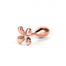 Carregar imagem no visualizador da galeria, Plug anal em alumínio cónico - Rose gold - Rear Assets
