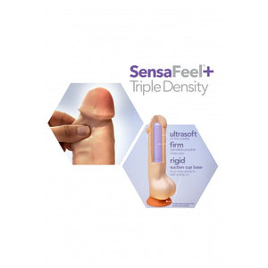 Dildo realístico - 14 cm - Posable 5" - Bege - Dr. Skin