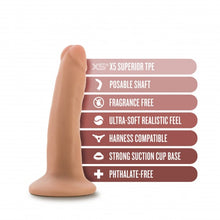 Carregar imagem no visualizador da galeria, Dildo realístico - 14 cm - Posable 5&quot; - Bege - Dr. Skin
