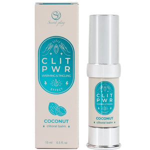 Gel estimulante com efeito vibração e aquecimento - Côco - Secret Play