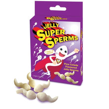 Carregar imagem no visualizador da galeria, Gomas em formato de espermatozoides com sabor a ananás - Jelly super sperms
