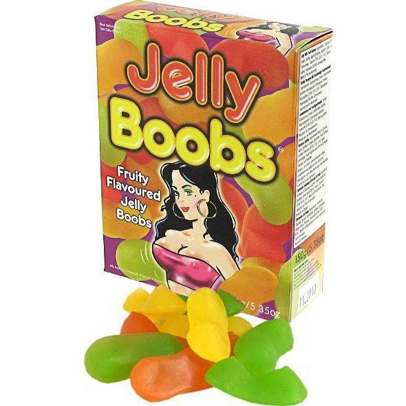 Gomas peitos - Jelly boobs - 120g - Spencer & Fleetwood
