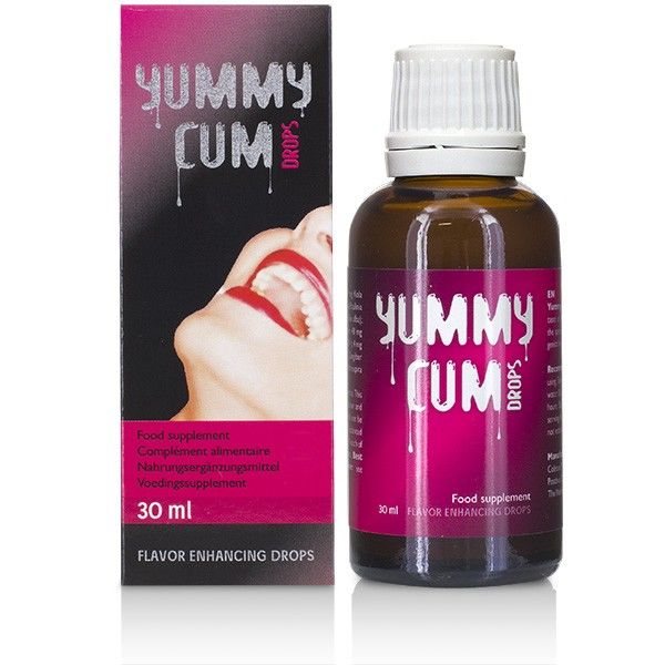 Gotas para melhorar o aroma e aumentar a produção de esperma - 30ml - Yummy Cum Drops