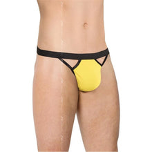 Carregar imagem no visualizador da galeria, Jockstrap amarela e preta - 4530 - Softline
