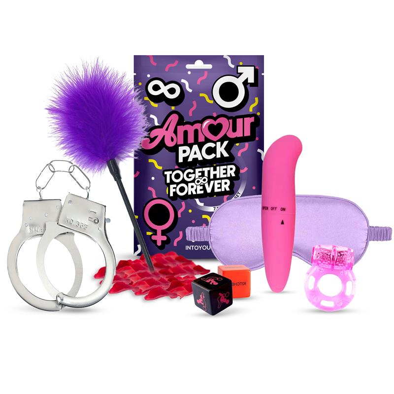 Kit com 7 brinquedos - Together forever - Intoyou