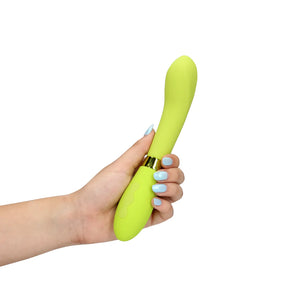 Vibrador Vaginal e Ponto G - Verde - Loveline