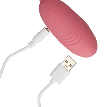 Carregar imagem no visualizador da galeria, Ovo vibratório vaginal com comando - Rosa - Loveline 
