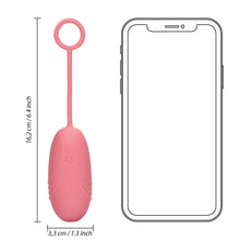 Carregar imagem no visualizador da galeria, Ovo vibratório vaginal com comando - Rosa - Loveline 
