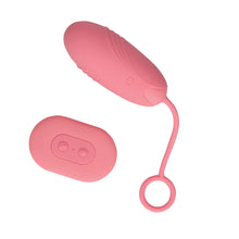 Carregar imagem no visualizador da galeria, Ovo vibratório vaginal com comando - Rosa - Loveline 
