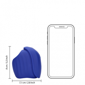 Estimulador vibratório de pulso e onda - Recarregável - Wave Stroker - Loveline 