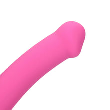 Carregar imagem no visualizador da galeria, Vibrador recarregável -  18cm - Recarregável - Non-Phallic Vibrating dildo Medium - Rosa - Loveline
