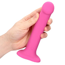 Carregar imagem no visualizador da galeria, Vibrador recarregável -  18cm - Recarregável - Non-Phallic Vibrating dildo Medium - Rosa - Loveline

