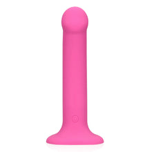Carregar imagem no visualizador da galeria, Vibrador recarregável -  18cm - Recarregável - Non-Phallic Vibrating dildo Medium - Rosa - Loveline
