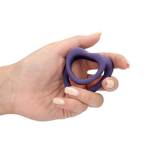 Conjunto de 2 anéis para pénis - Heart cockring set - Loveline