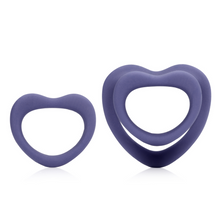 Carregar imagem no visualizador da galeria, Conjunto de 2 anéis para pénis - Heart cockring set - Loveline
