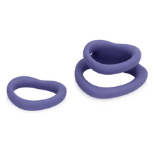 Carregar imagem no visualizador da galeria, Conjunto de 2 anéis para pénis - Heart cockring set - Loveline
