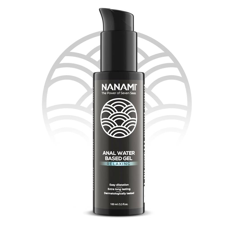 Lubrificante anal à base de água -com efeito relaxante e dilatador - 100 ml -  Nanami
